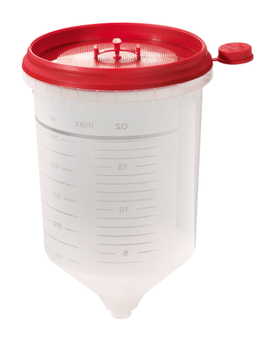 HSM Bechersystem Becher mit Deckel 68000