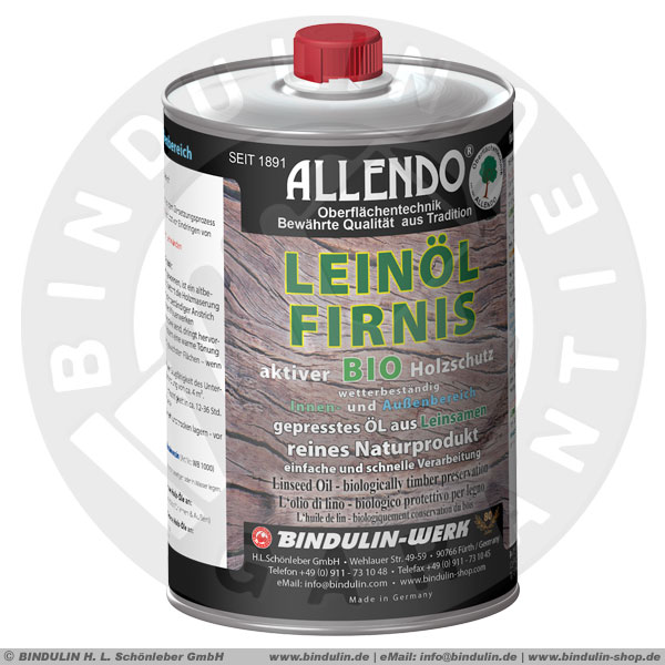 Bindulin Leinöl Firnis
