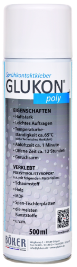 GLUKON Sprühkontaktkleber poly