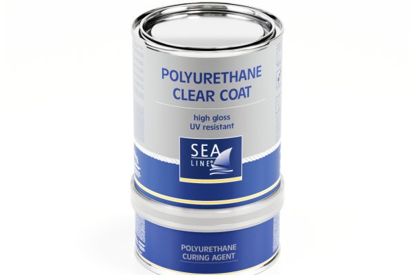 SEA LINE CLEAR COAT POLYURETHAN 2:1, 2K