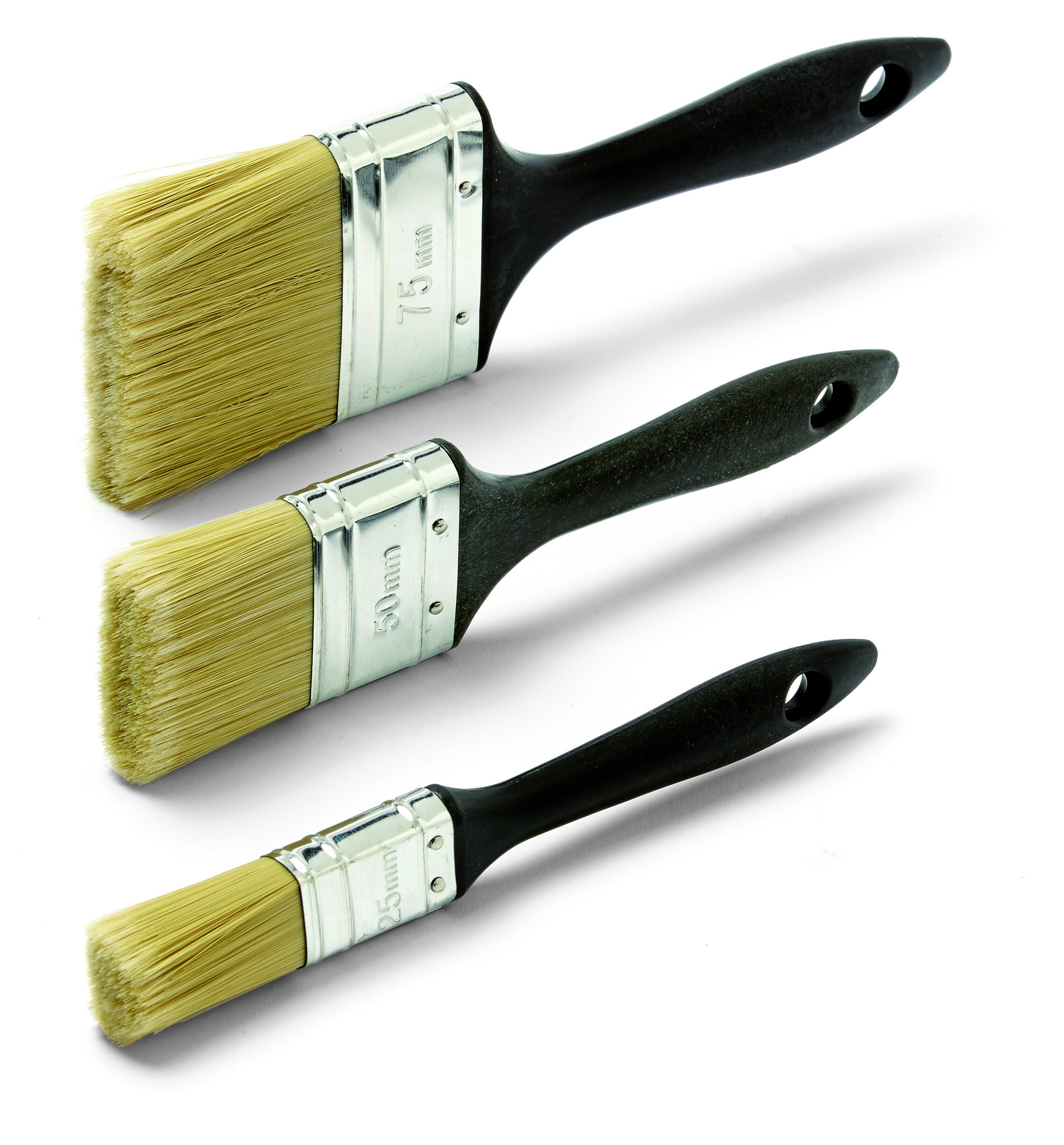 Flachpinsel-Set 3tlg. 1", 2", 3"  3 YES Flatbrush